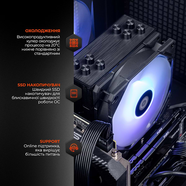 Фото - Уцінка - Системний блок Expert PC Ultimate (I12400F.32.S1.4060.A6114)