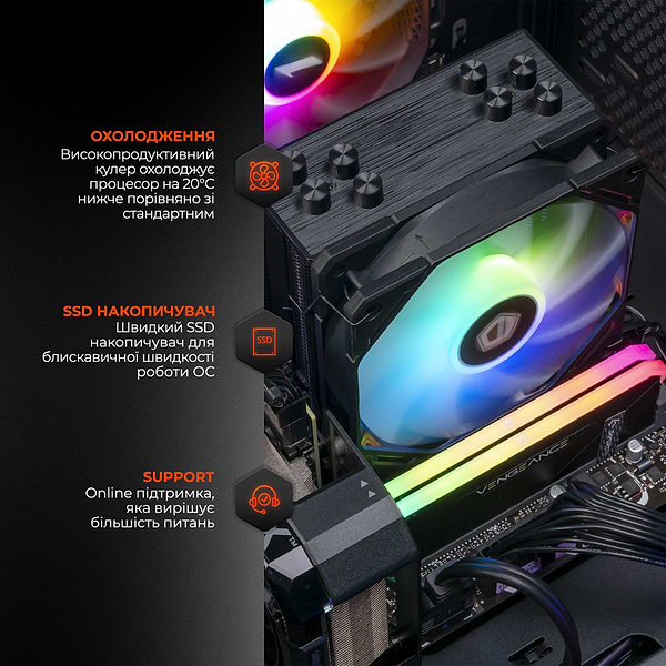 Фото - Уцінка - Системний блок Expert PC Storm (I124F32S1026SG7384)