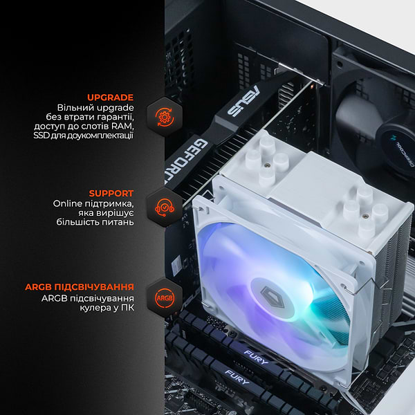 Фото - Системний блок Expert PC Strocker (I134F32S21035GW10320W)