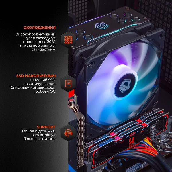 Фото - Системний блок Expert PC Strocker (I134F32S2026SGB10480W)