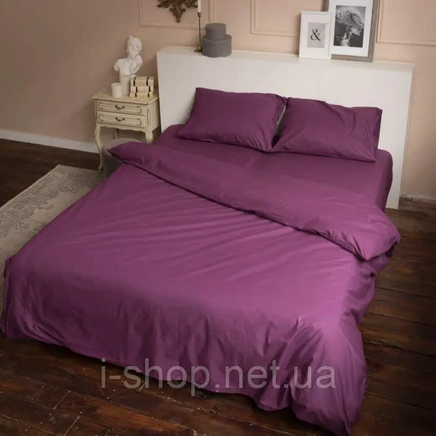 Комплект постельного белья Richman 150х215 см +нав. 70х70 см 2 шт. сливовой (R00000060426)