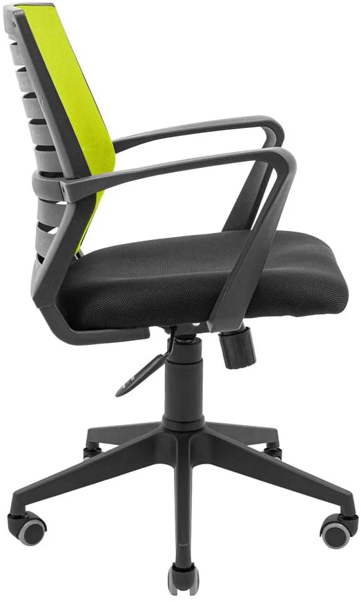 Фото - Крісло офісне Richman Флеш Ю Пластик М-1 (Tilt) Сітка чорна + зелена