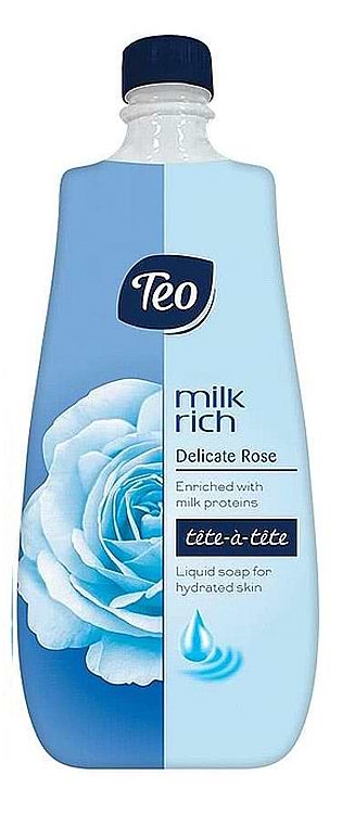 Жидкое мыло для рук TEO Milk Rich Tete-a-Tete Delicate Rose 800 мл (3800024045349) - Фото 1