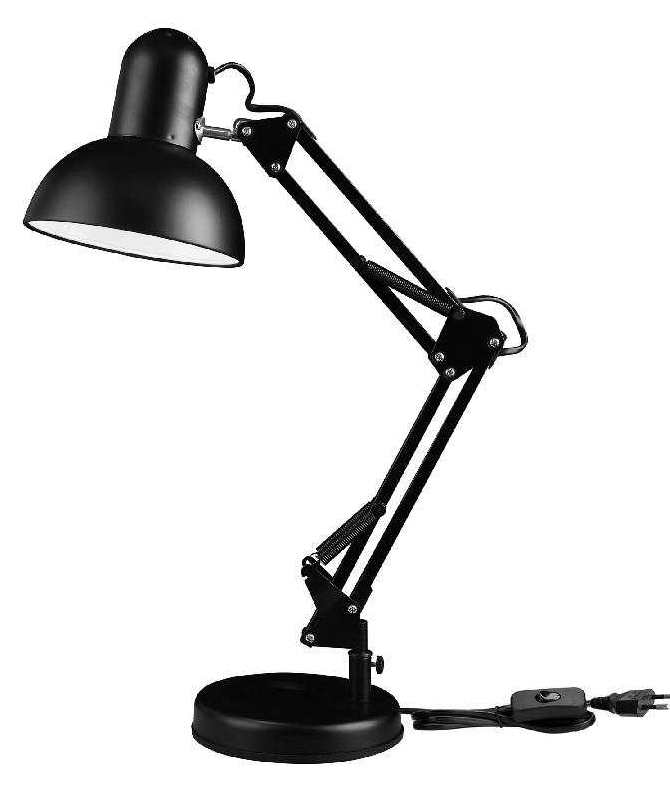 Настільна лампа Євросвітло Ridy-027 CL-01 E27 Чорна (000060194)