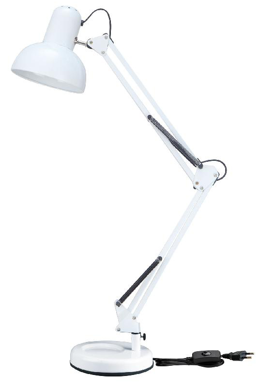 Настільна лампа Євросвітло Ridy-027 CL-01 E27 Біла (000060195)