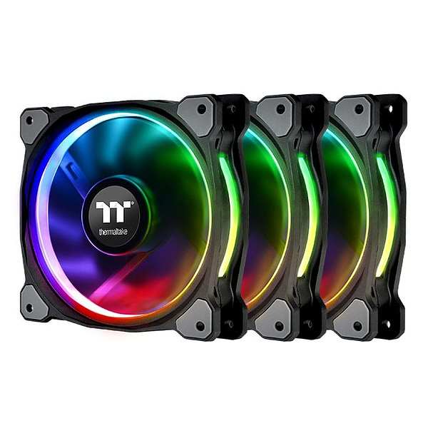 Фото - Корпусный вентилятор Thermaltake Riing Plus 12 RGB Radiator Fan TT Premium Edition (CL-F053-PL12SW-A)