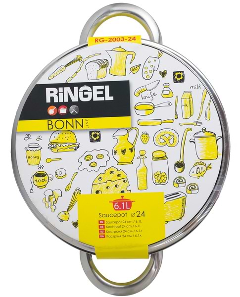 Фото - Кастрюля Ringel Bonn 20 см 3.6 л (RG-2003-20)