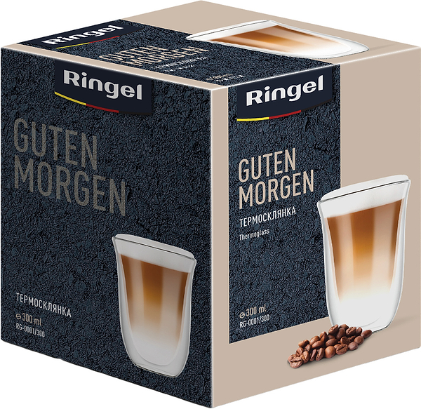 Фото - Склянка з подвійними стінками Ringel Guten Morgen 300 мл (RG-0001/300)