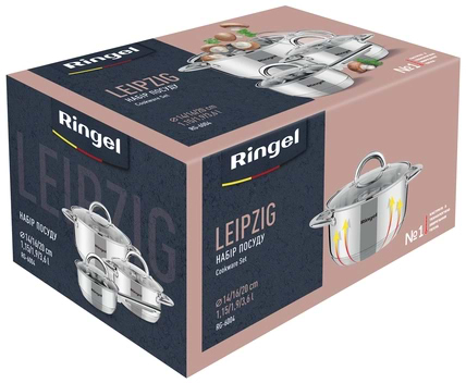Фото - Набір посуду Ringel Leipzig 6 пр. (RG-6004)