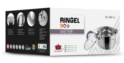 Фото - Каструля Ringel Meyer 16 см 1.6 л (RG-2008-16)
