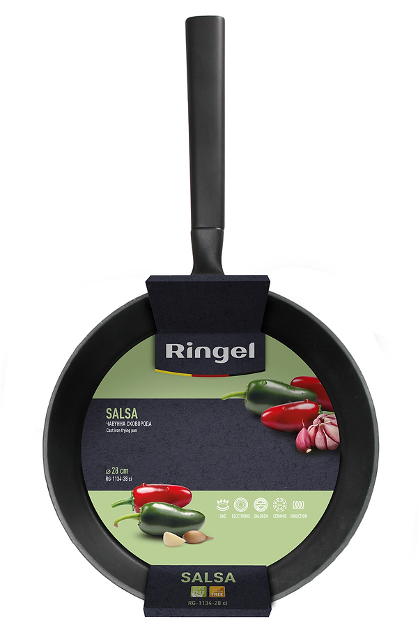 Фото - Сковорода універсальна Ringel Salsa 28 см (RG-1134-28 ci)