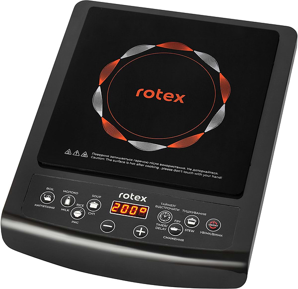 Фото - Плита електрична настільна Rotex RIO215-G