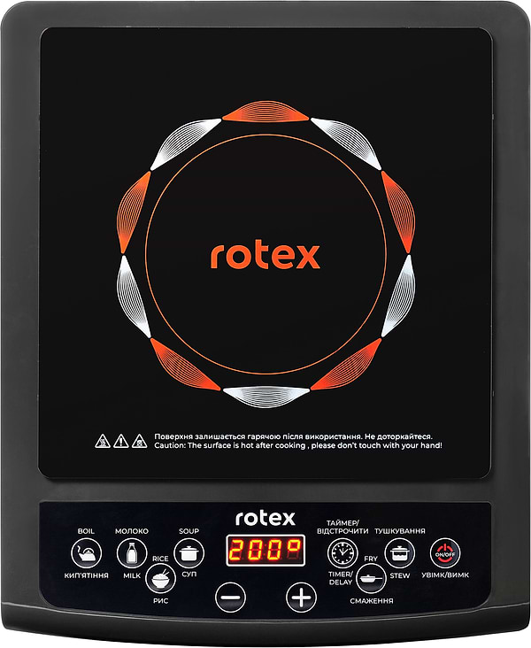 Фото - Плита електрична настільна Rotex RIO215-G
