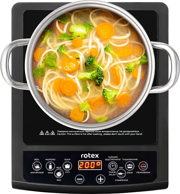 Фото - Плита електрична настільна Rotex RIO215-G