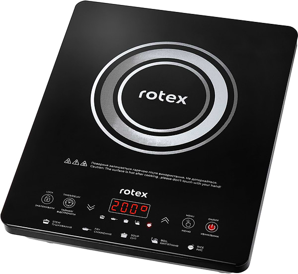 Фото - Плита електрична настільна Rotex RIO225-G