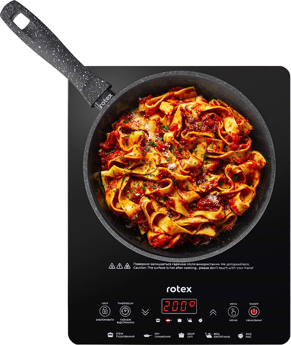 Фото - Плита електрична настільна Rotex RIO225-G