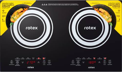 Фото - Плита электрическая настольная Rotex RIO250-G Duo
