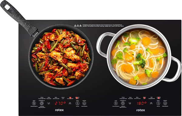 Фото - Плита электрическая настольная Rotex RIO250-G Duo