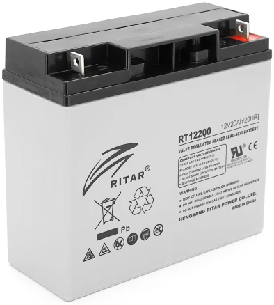 Аккумулятор для ИБП Ritar 12V 20.0Ah (RT12200-L5)