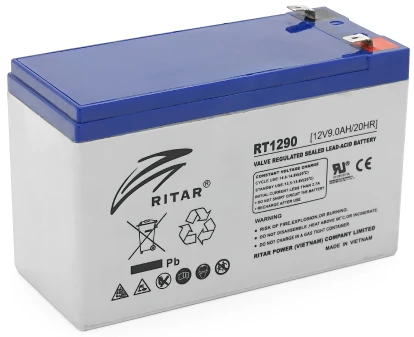 Аккумулятор для ИБП Ritar Gray Case 12V 9.0Ah (RT1290 Q12)