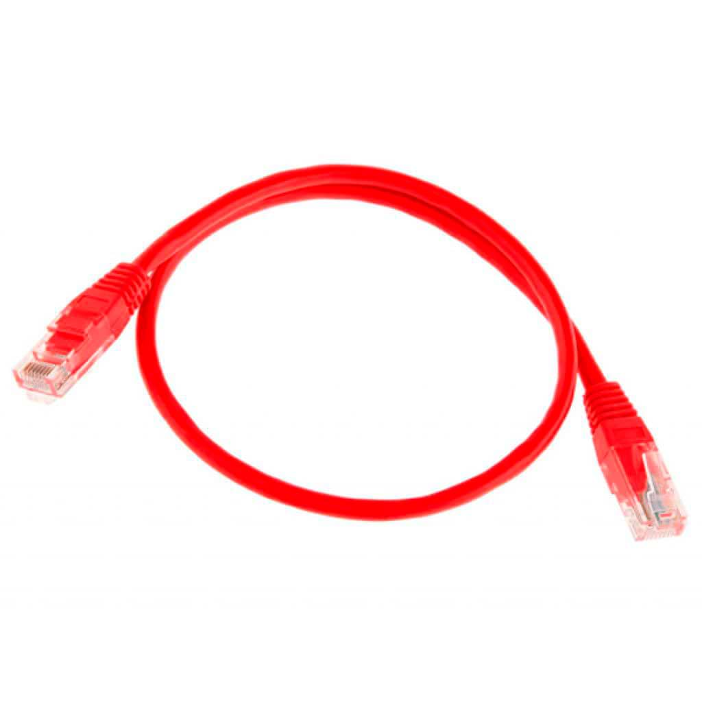 Кабель патч-корд Ritar RJ-45 Cat.5e 0.25 m (PCR-CU/0.25Rd / 04263)