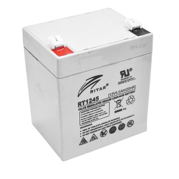 Фото - Аккумулятор для ИБП Ritar 12V 4.5Ah (RT1245) AGM