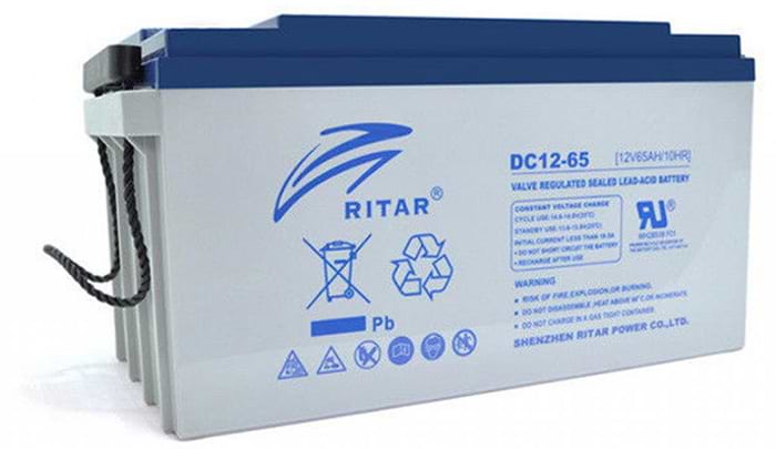 Аккумулятор для ИБП Ritar AGM 12V 65Ah (DC12-65)