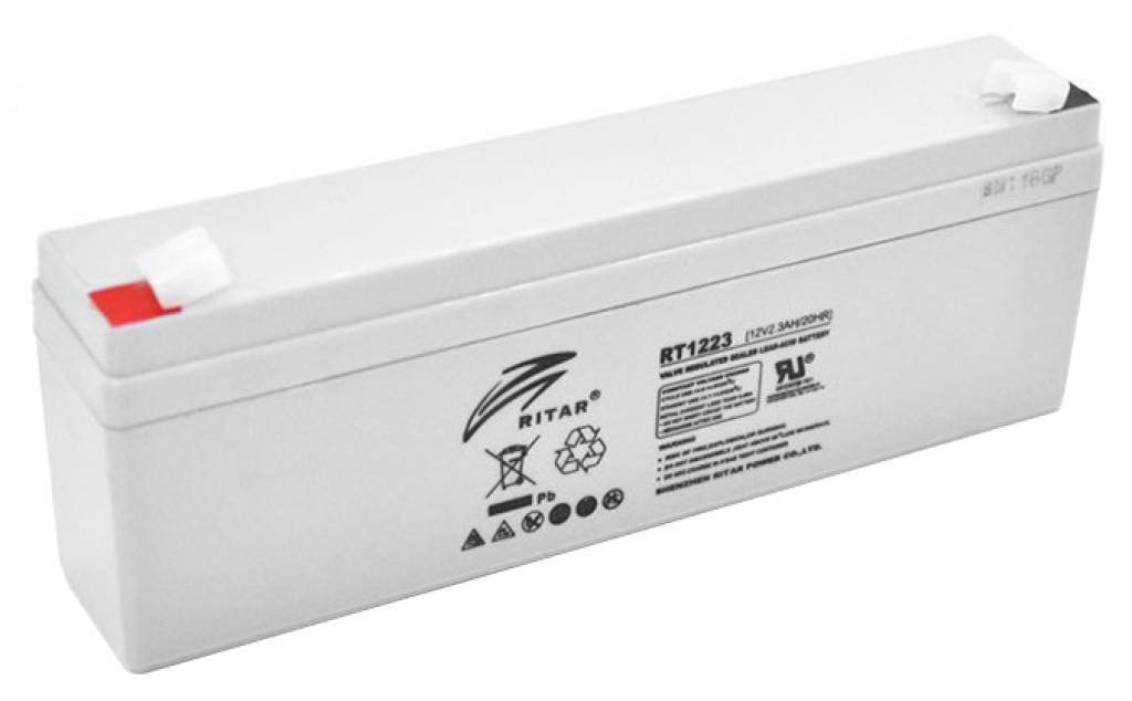 Аккумулятор для ИБП Ritar AGM RT1223 12V-2.3Ah