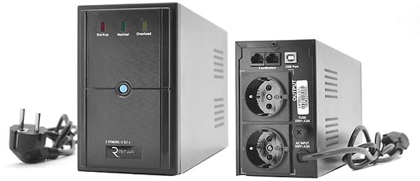 Фото - Источник бесперебойного питания Ritar E-RTM600L-U (360W) ELF-L (E-RTM600L-U)