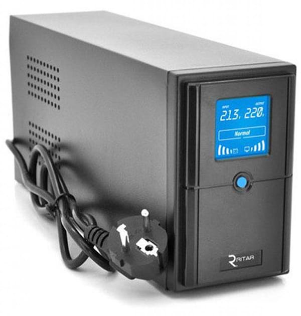 Джерело безперебійного живлення Ritar E-RTM650 (390W) ELF-D (E-RTM650D)