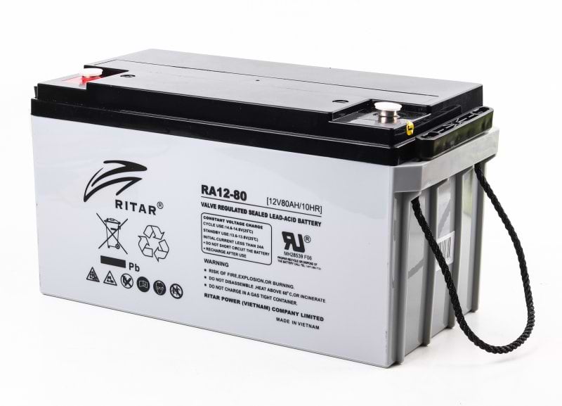 Акумулятор для ДБЖ Ritar AGM 12V-80Ah (RA12-80)