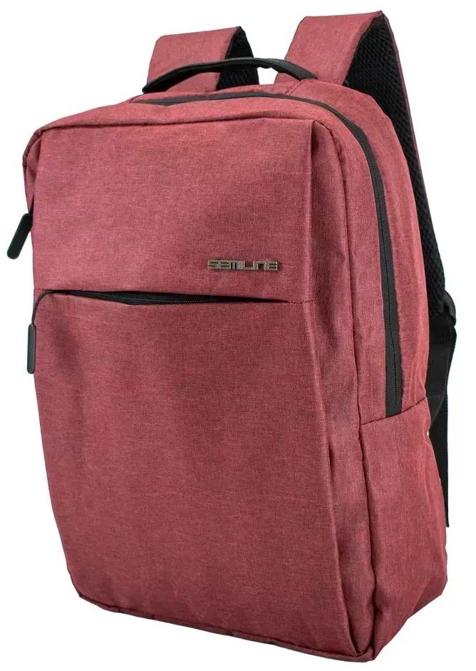 Рюкзак городской Semi Line 21 Burgundy (L2047-2)