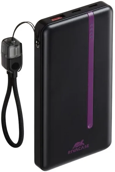 Батарея мобільна RIVACASE 10000 mA QC/PD 22,5 Вт (VA2311 Black)