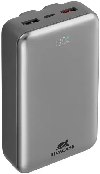 Батарея мобильная RIVACASE 20000 mA QC/PD 30 Вт (VA2612 Grey)