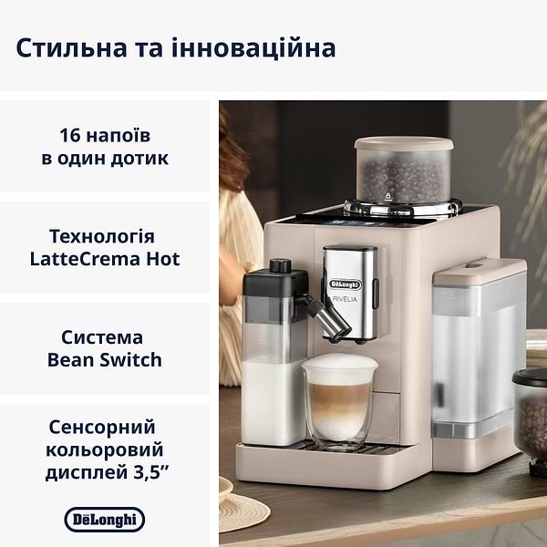 Фото - Кофемашина Delonghi EXAM 440.55.BG Rivelia