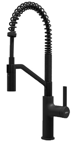 Смеситель кухонный Elleci River black 86