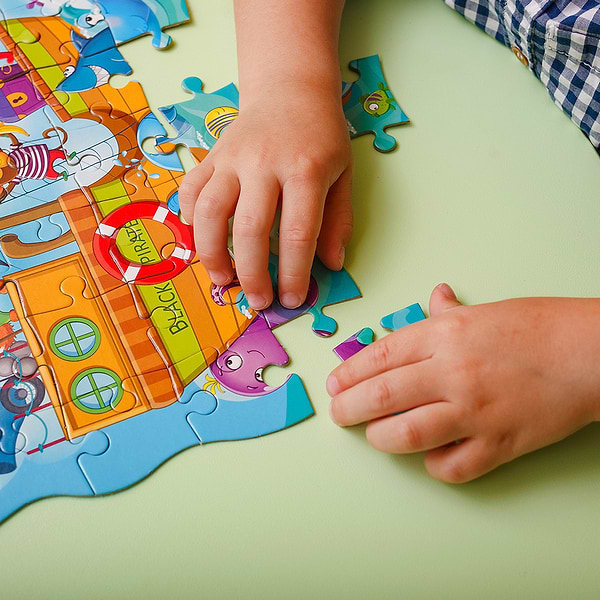 Фото - Пазлы (3-4 года) Roter Kafer 2 в 1 Пираты (RK1140-04)