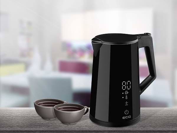 Фото - Електричний чайник ECG RK 1893 Digitouch Black