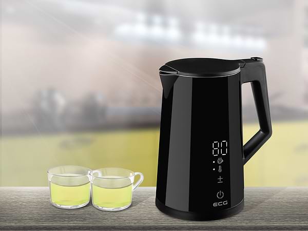 Фото - Електричний чайник ECG RK 1893 Digitouch Black