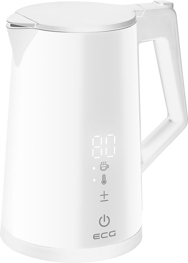 Фото - Електричний чайник ECG RK 1893 Digitouch White
