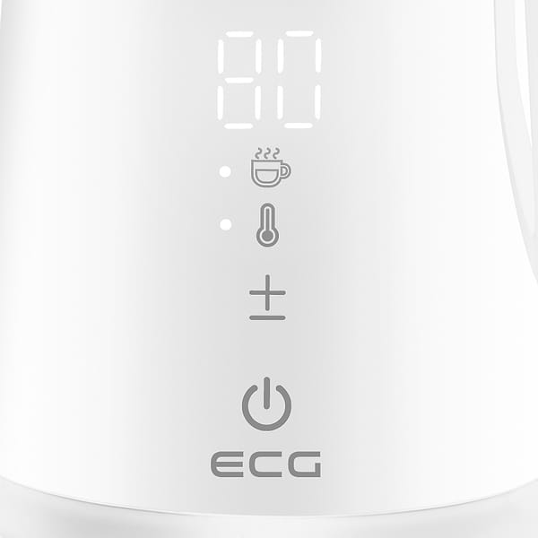 Фото - Електричний чайник ECG RK 1893 Digitouch White