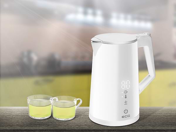 Фото - Електричний чайник ECG RK 1893 Digitouch White