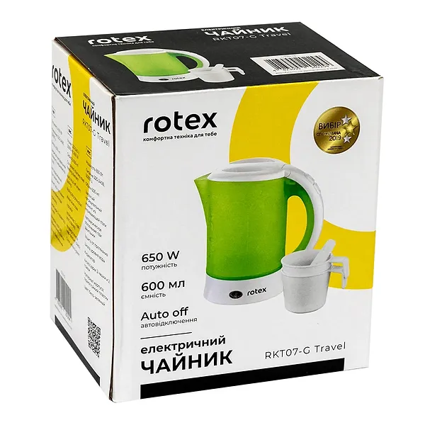 Фото - Электрический чайник Rotex RKT07-G Travel
