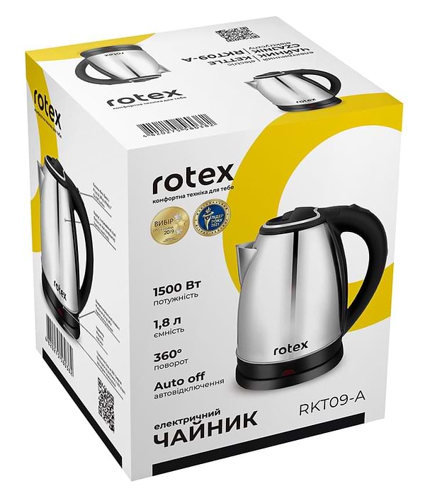 Фото - Электрический чайник Rotex RKT09-A