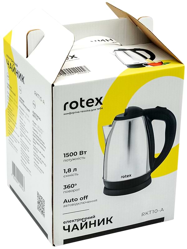 Фото - Уценка - Электрический чайник Rotex RKT10-A