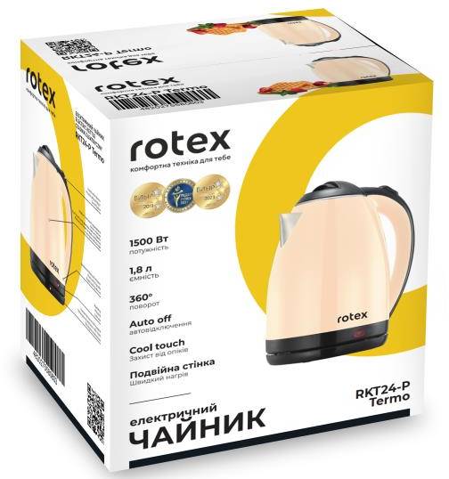 Фото - Електричний чайник Rotex RKT24-P Termo
