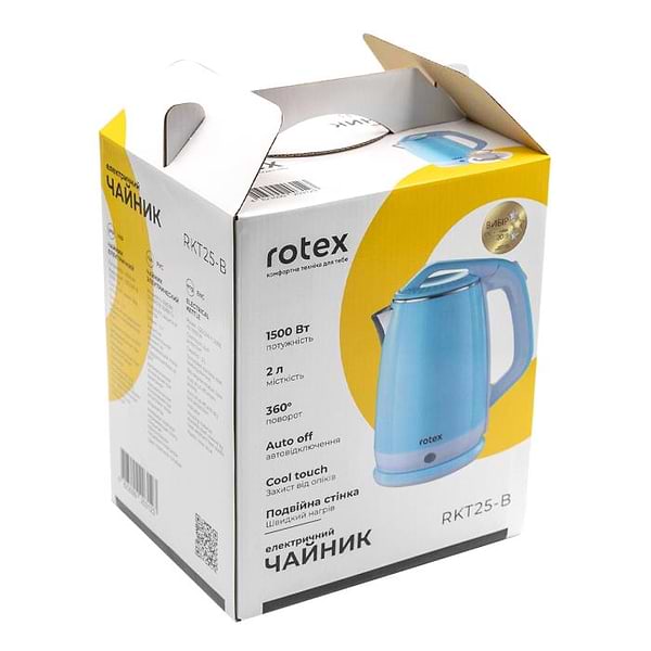 Фото - Электрический чайник Rotex RKT25-B