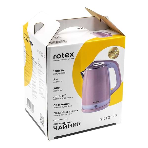 Фото - Электрический чайник Rotex RKT25-P
