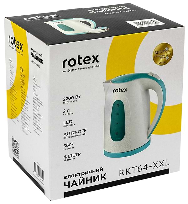Фото - Электрический чайник Rotex RKT64-XXL