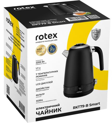 Фото - Електричний чайник Rotex RKT79-B Smart